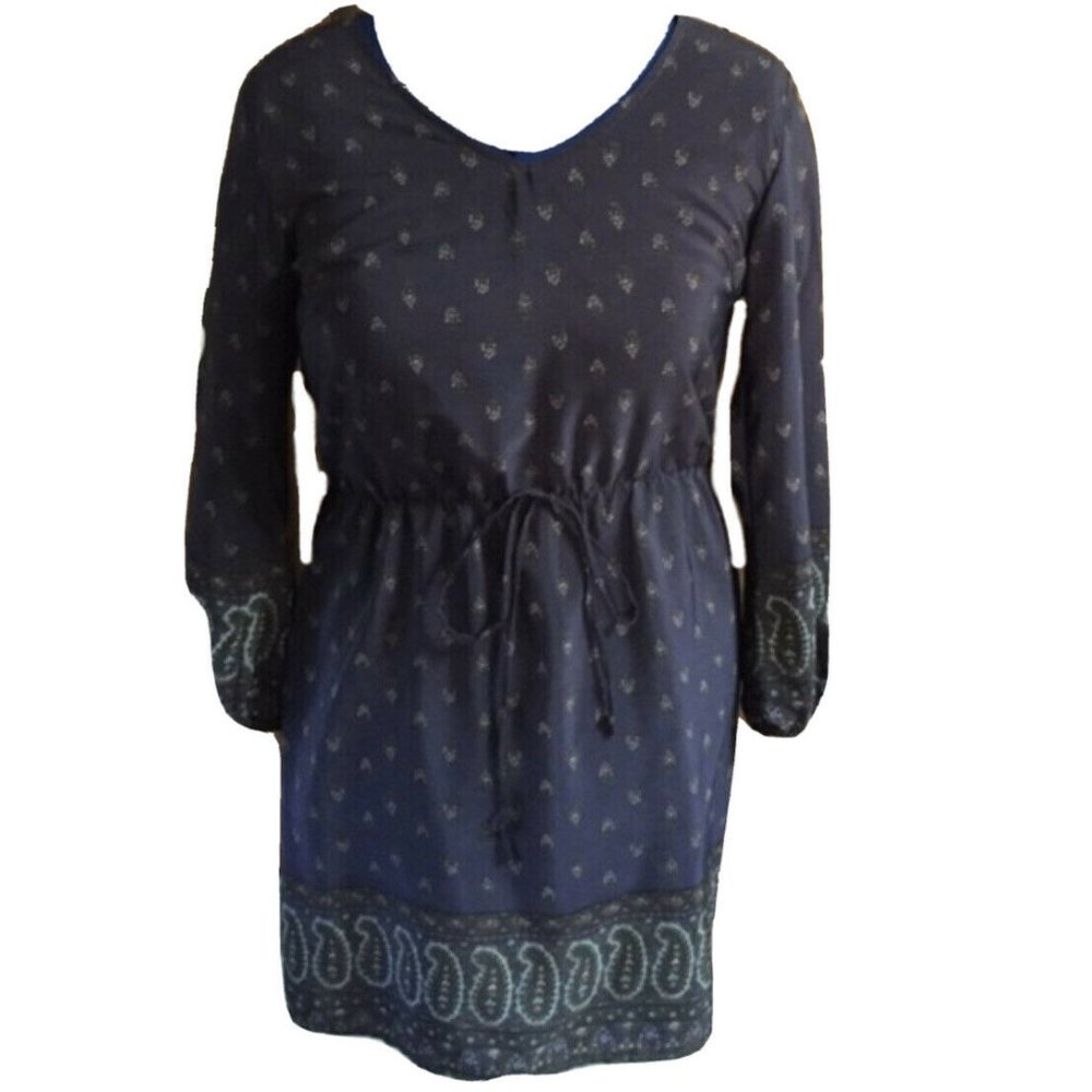 3/$18 SALE NWOT long sleeve pattern boutique dress